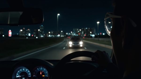 Des lunettes anti-éblouissement pour une conduite de nuit sécurisée